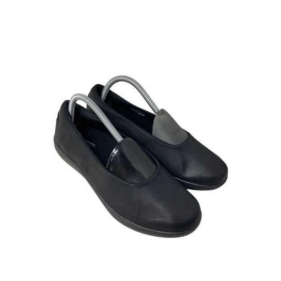 Skechers Loafer Shoe Women's Size US 8.5 Arch Fit Uplift Comfy Zone Flat Black - Picture 6 of 11